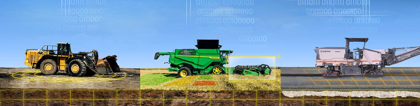 Tre attrezzi agricoli