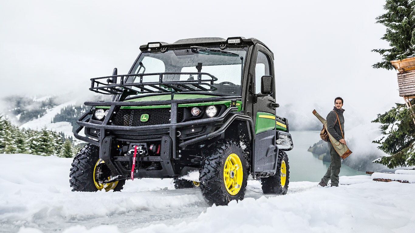 Veicolo utilitario Gator XUV865M, XUV835M con comando temperatura, Winter Hunter