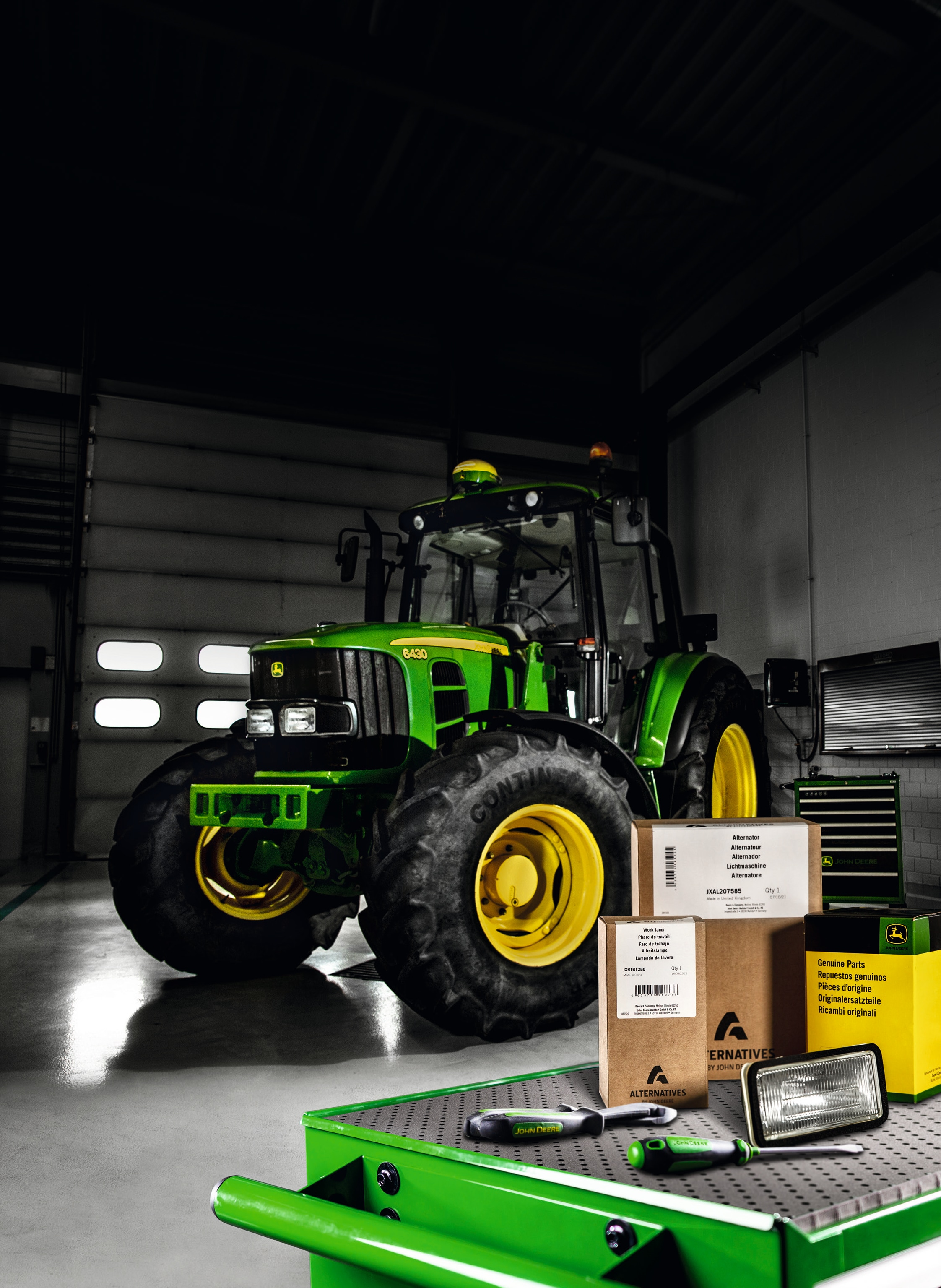 John Deere estende la vita delle macchine meno recenti