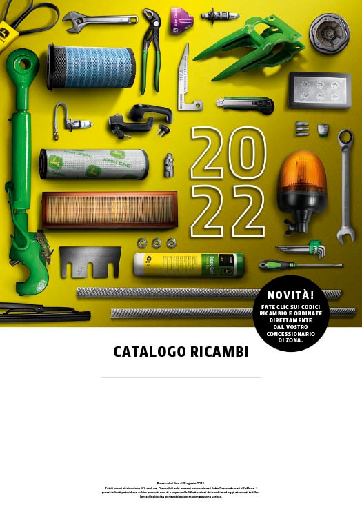 Catalogo ricambi John Deere 2022