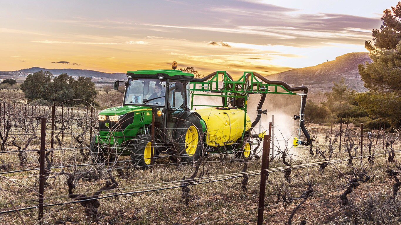 Irrorazione dei raccolti John Deere MISTBLOWER