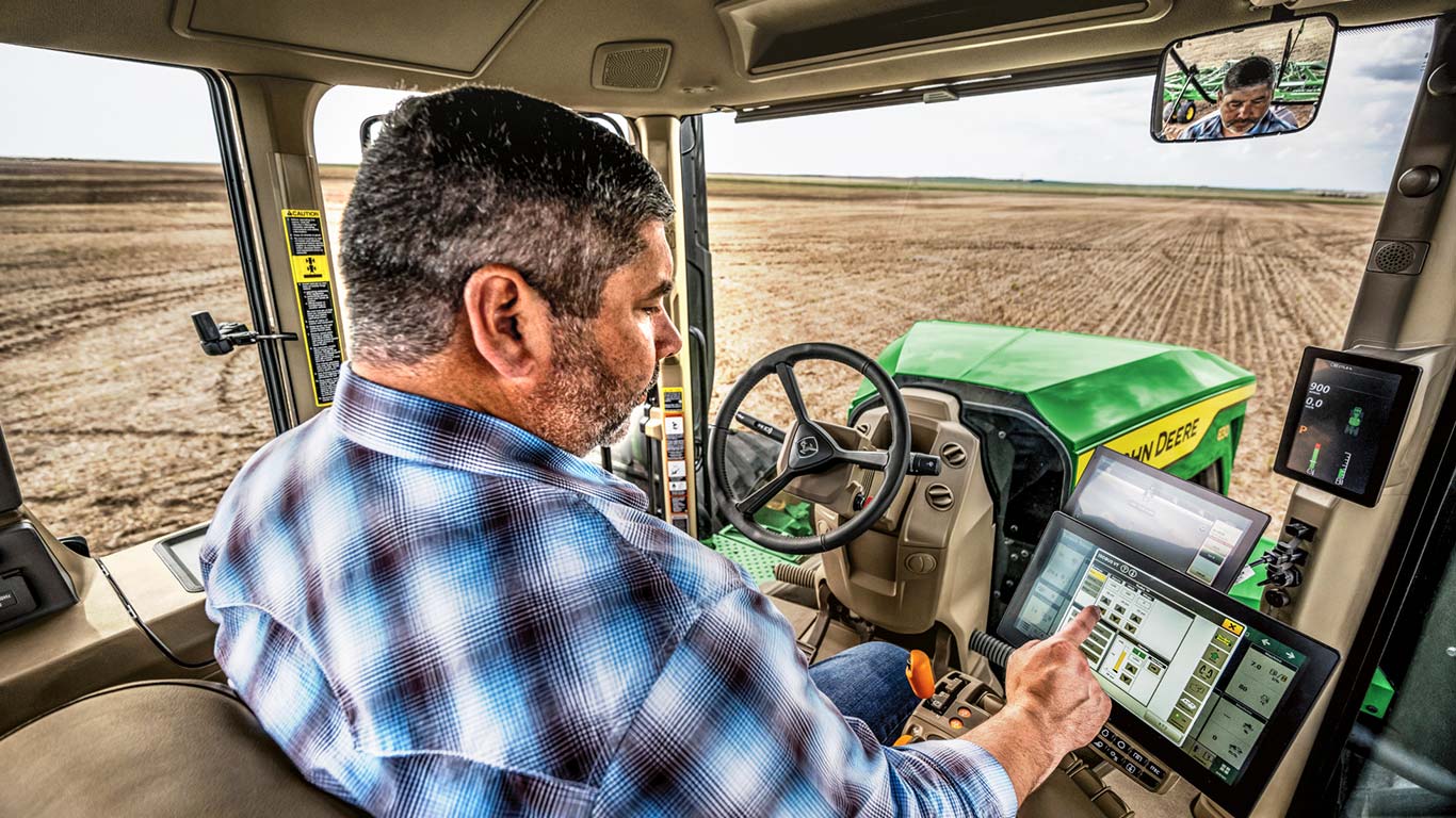 Agricoltura di precisione a bordo