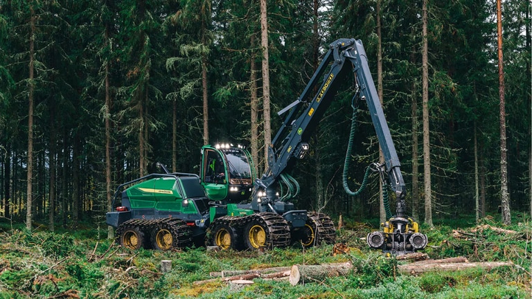 Abbattitrice gommata 1270H