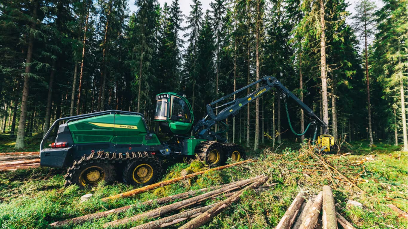 Abbattitrice gommata 1270H